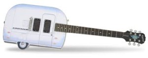 An Epiphone Airstream Guitar like Jeff's