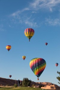 Balloons over Page