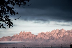 The mountains near White Sands